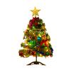 50cm Künstlicher Weihnachtsbaum LED Mehrfarbige Lichter Dichte PVC Nadeln Weihnachtsdekorationen Weihnachtsbaum