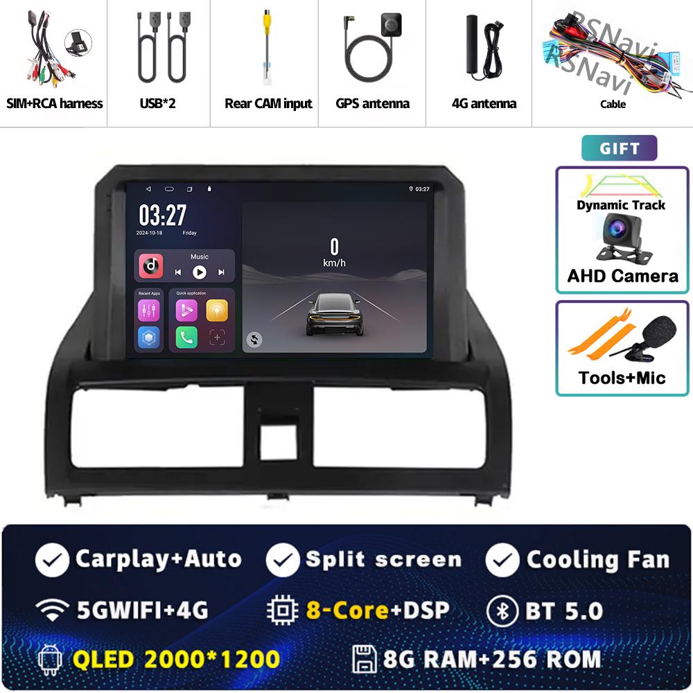 Android 14 Carplay Car Radio For Honda Accord 7 2002 2003 - 2007 Multimedia Video Player Navigation GPS Stereo 2Din DVD WIFI+4G