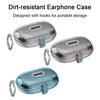 Pouzdro na sluchátka kompatibilní s Bluetooth s přesnými nabíjecími otvory Prachotěsný vodotěsný ochranný kryt pro otevřená sluchátka TOZ0