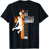 Can All Things Do Through Christ Philippians 413 Basketball T Shirts Men Streetwear Tee Short Sleeve Unisex Loose Clothing