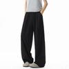 Quick-drying Thin Pants Men's Summer Solid Color Drape Elastic Waist Loose Straight Mopping Men's Casual Pants
