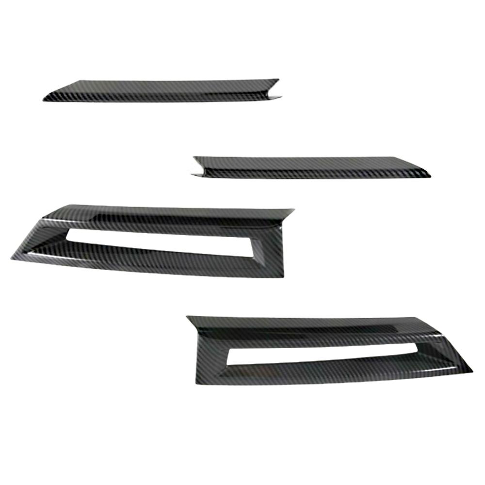 Front Fog Lights Lamps Cover Trims Fit for Honda CR-V 2020-2026 Front Fog Lights Lamps Cover Trims