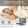 3 In 1 Wireless Charging Station Creative Charging Stand with Clock and Calendar for iPhone 16 15 14 Pro Max Plus
