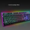 Gaming Keyboard Set Game Combination RGB Lighting USB Wired Gaming Keyboard And Keyboard And Set