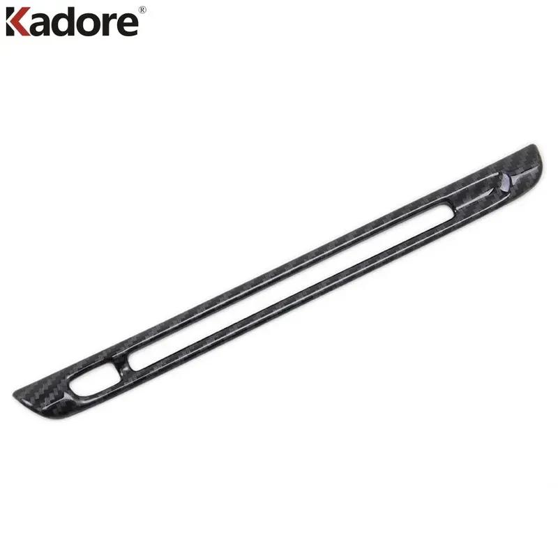 Car Center CD Switch Control Button Panel Cover Trim For Mazda CX5 CX-5 KF CX8 CX-8 2017- 2024 Matte Interior Accessories