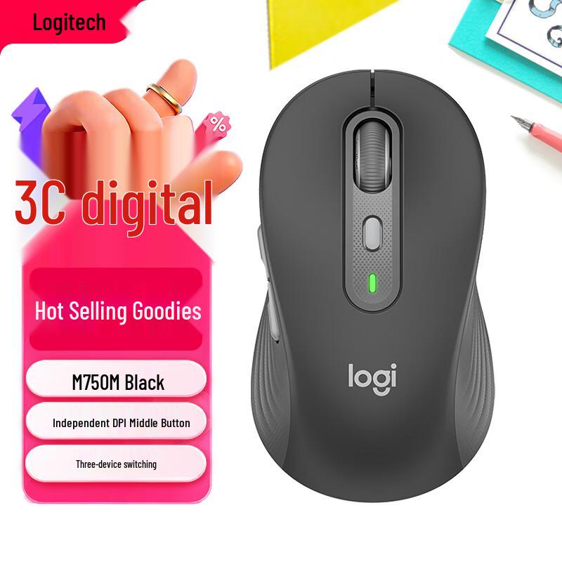 Logitech M750M Wireless Silent Bluetooth Mouse