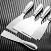 1 Pcs Drywall Finishing Professional Grade Putty Blade for Scraping Paint Premium Polished All-Stainless Steel Scraper Tool