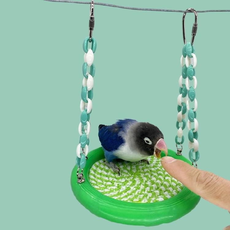 Interactive Pet Cage Hammock Hanging Bed for Bird Parrot and Small Rodents Stimulating Play Engages and Entertain