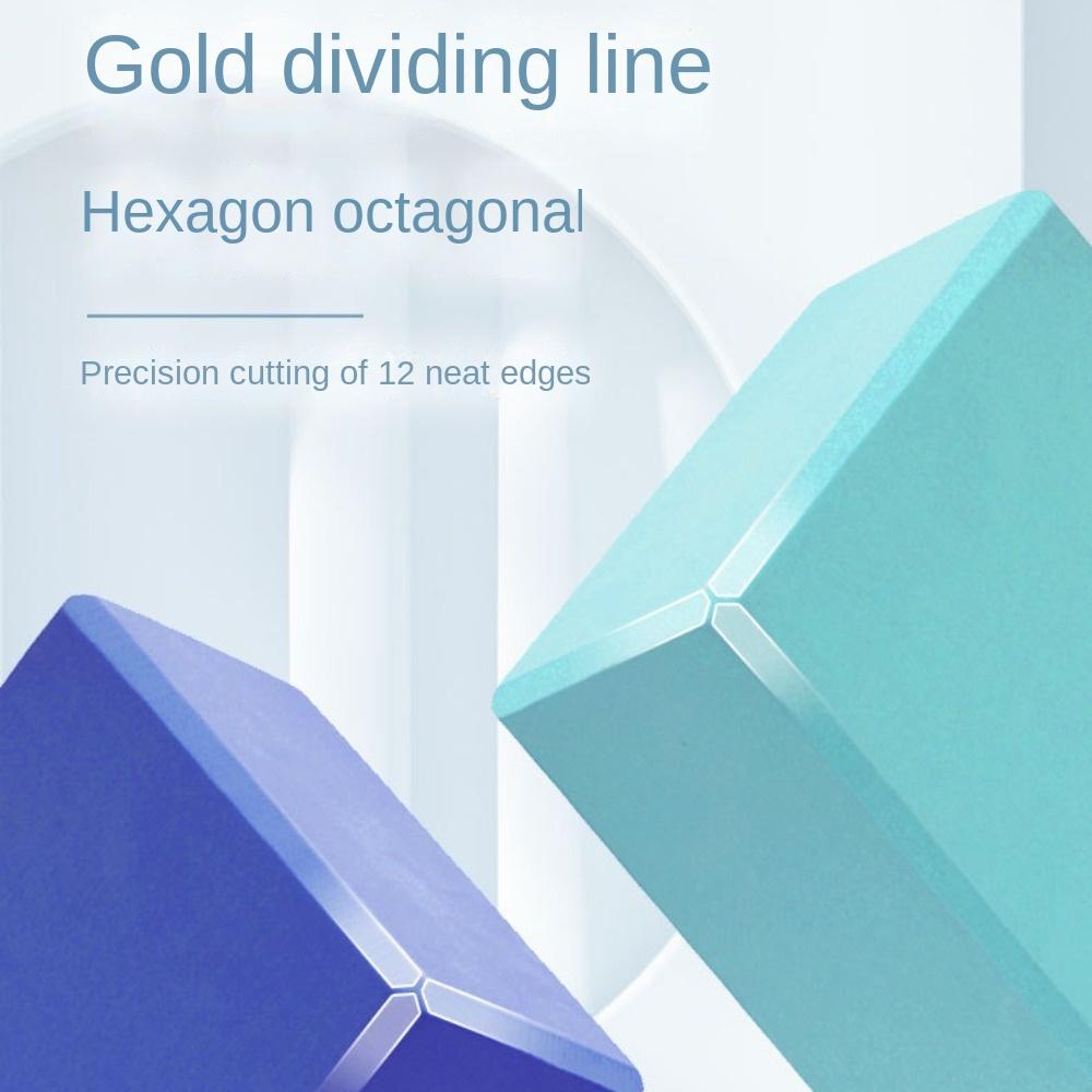 Einfarbige Yoga-Schaumstoffblöcke Hohe Dichte Hilfsmittel Ziegel Säule Yogablock Pilates