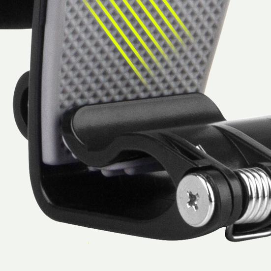 Handyhalterung Auto 360 Grad Drehung Faltbare Armaturenbrett-Handyhalterung Verstellbarer Mehrzweck-Handyständer für Sonnenblende Rückspiegel