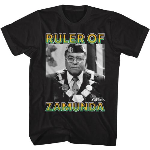 Coming To America Ruler of Zamunda T-Shirt - Black Unisex T-Shirt XXL