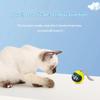 Jouet Boule LED Interactif, Boule Électronique pour Taquiner les Animaux avec Affichage Lumineux