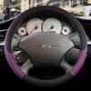 for Ford Focus MK1 Car Steering Wheel Cover 9 Colors PU Leather Non-slip Auto Accessories interior Fast Shipping