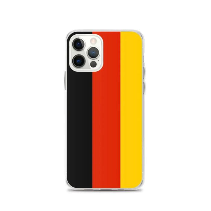 Coque Telefone Drapeau Allemagne - iPhone 12 Pro