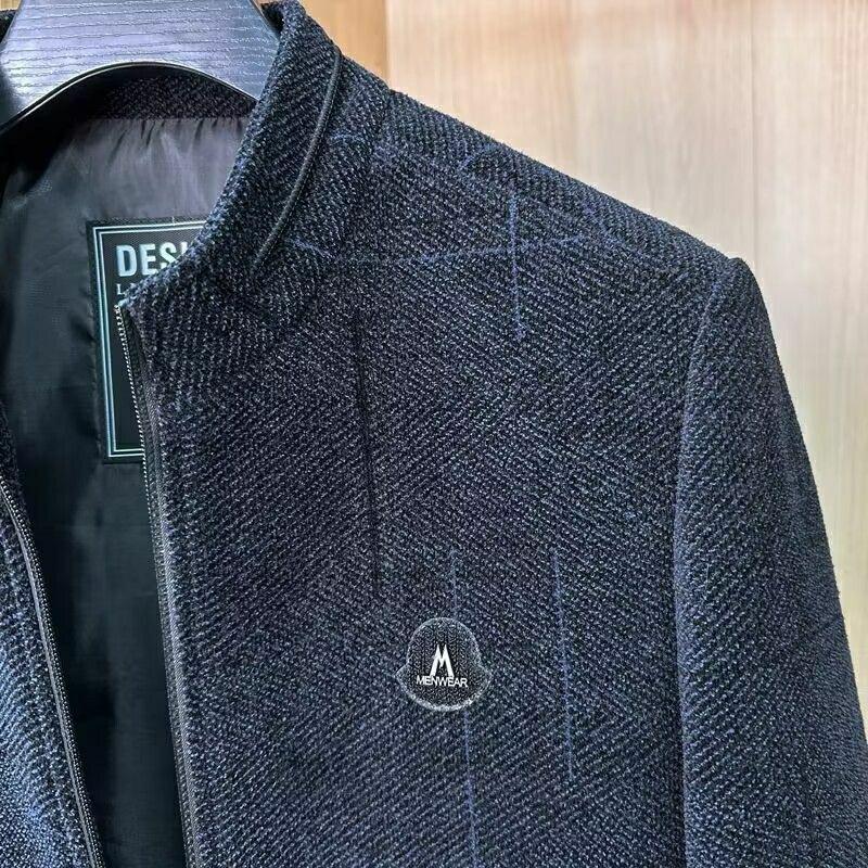 Middle-aged and Elderly Men's Casual Autumn and Winter New Jacket Men