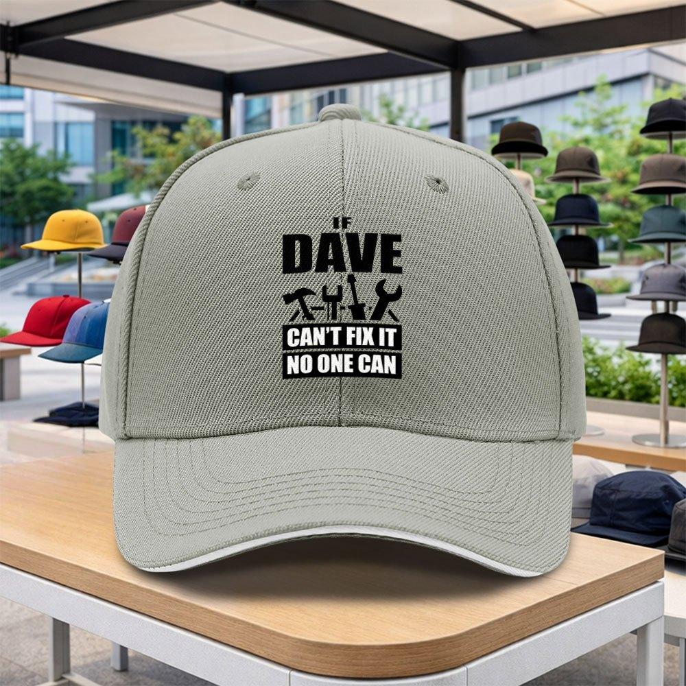 DAVE RepairUnisex Print Adjustable Duckbill Baseball Cap for Unisex Lightweight Outdoor Sports Cycling Festival Gym Hat