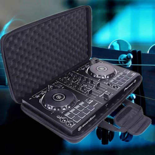 Yirdapall DJ Controller Storage Bag, Portable EVA Carrying Case, Audio Equipment Bag, Lightweight DJ Controller Case, Travel Bag for Outdoor Use (50*3