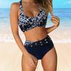 Swimsuits For Teen Girls Women High Waisted Bikini Sexy Push Up Two Piece Swimsuits Vintage Swimwear For Women 2025 Trendy