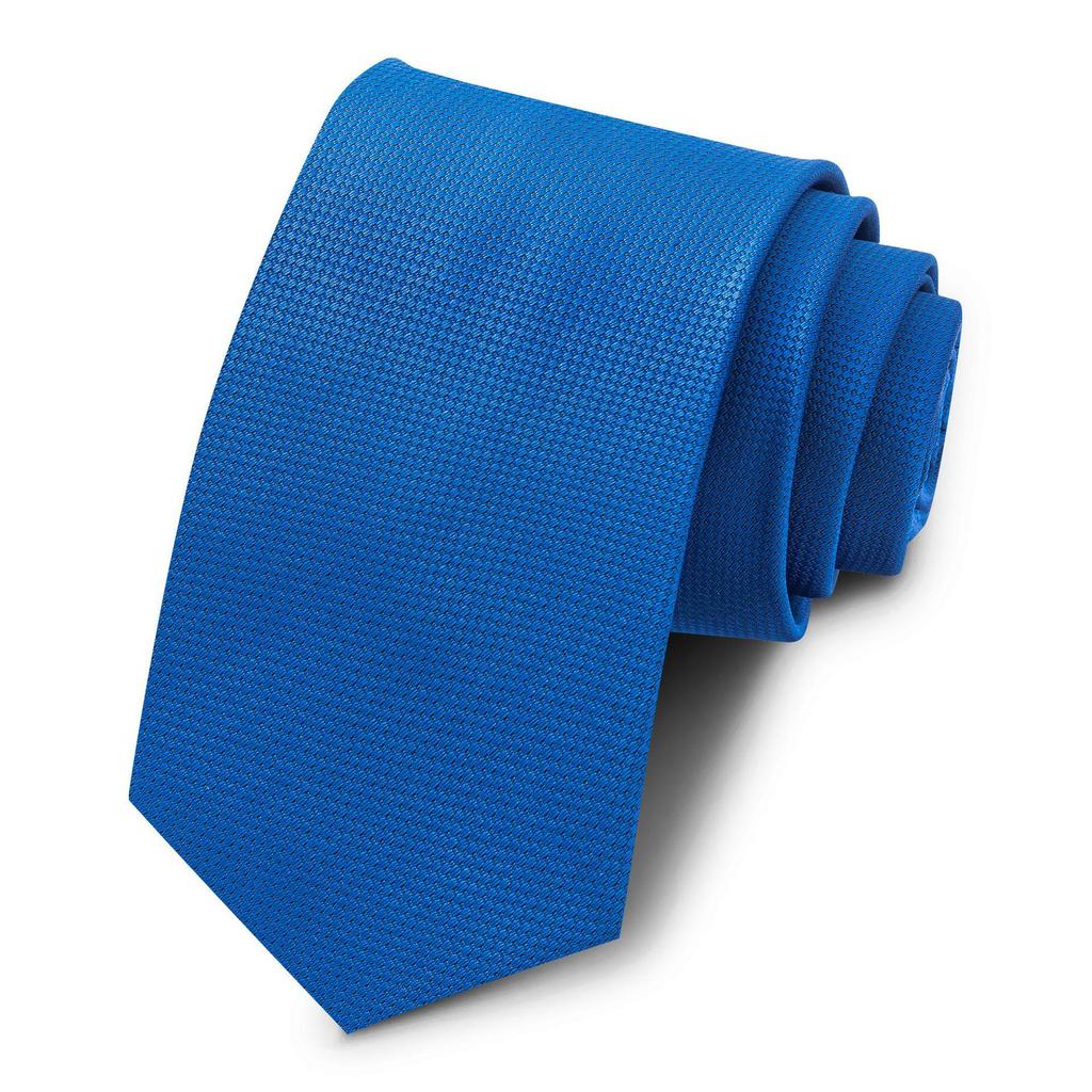 2026 Premium Men's Solid Color Jacquard Tie - New Style, Hand-Tied, Hot-Selling Business Accessory