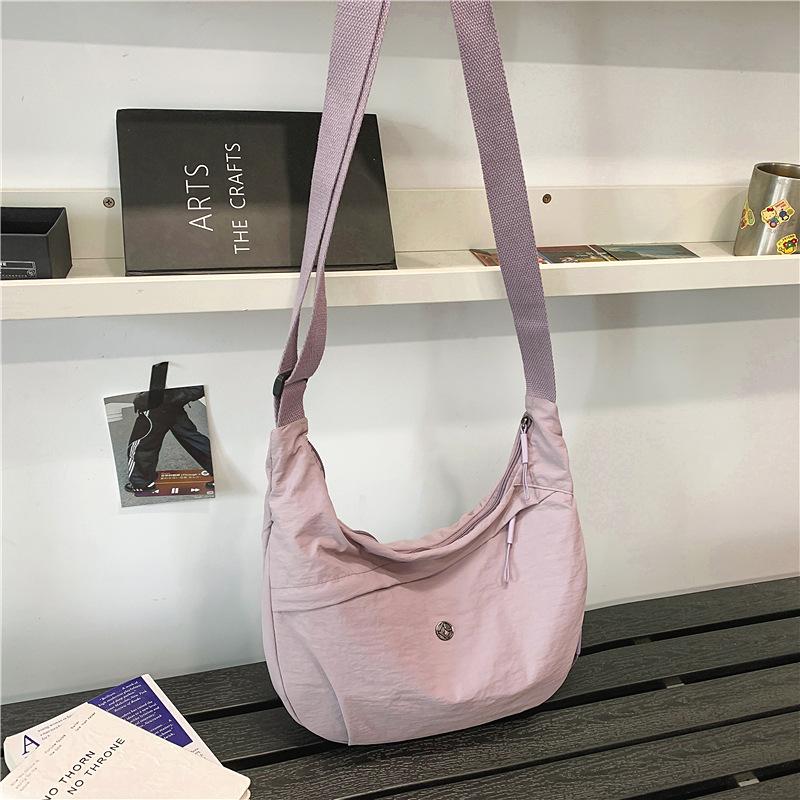 

Мужские и женские сумки, новые сумки-мессенджеры, легкие и повседневные мужские и женские простые студенческие наплечные сумки для учебы розовый