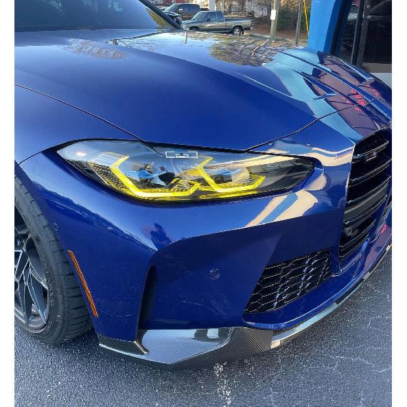 Red Angel Eyes DRL LED Unit For BMW 2023 M3 G80 M4 M440I 430I G82 G83 G22 G23 G26 Laserlight Laser Non-LED 9851048 63119851047