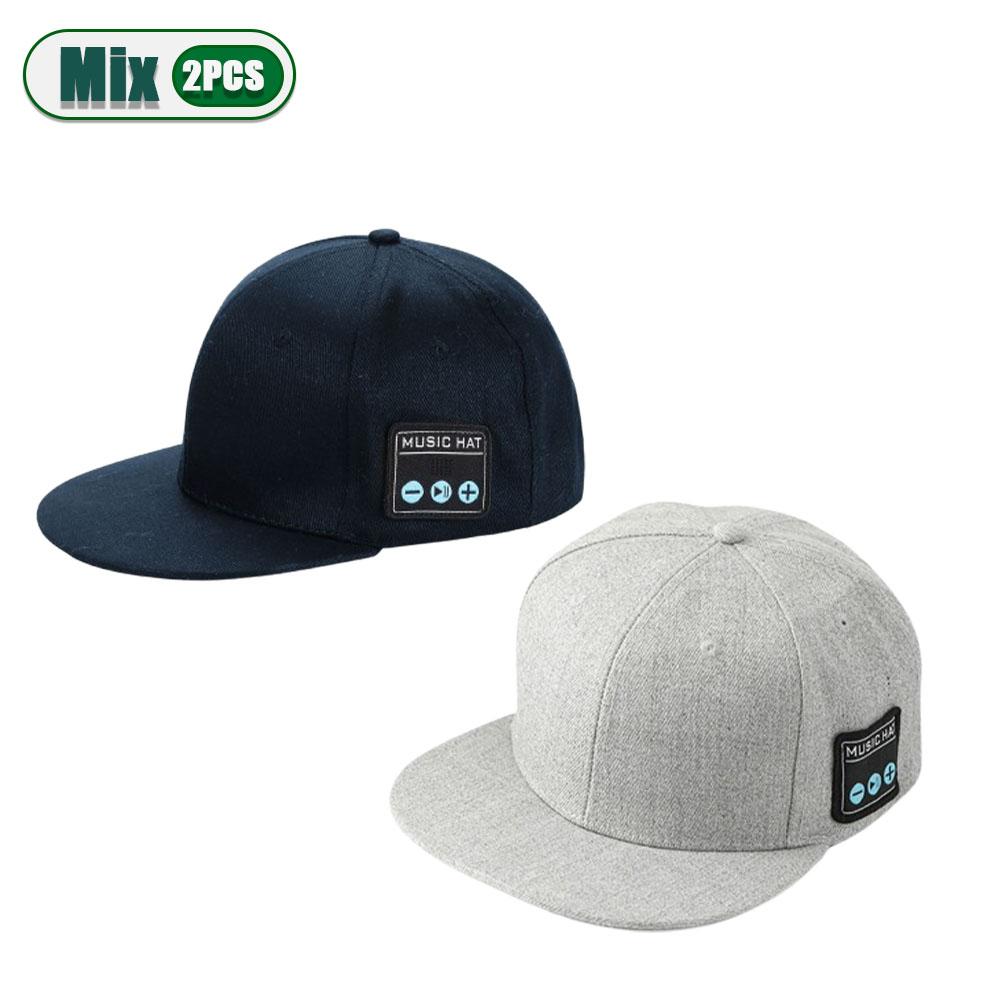 1-5PCS Wireless Audio Hat Bluetooth 5.4 dual speakers outdoor sports external music duck tongue hat Christmas Party Gift Hat
