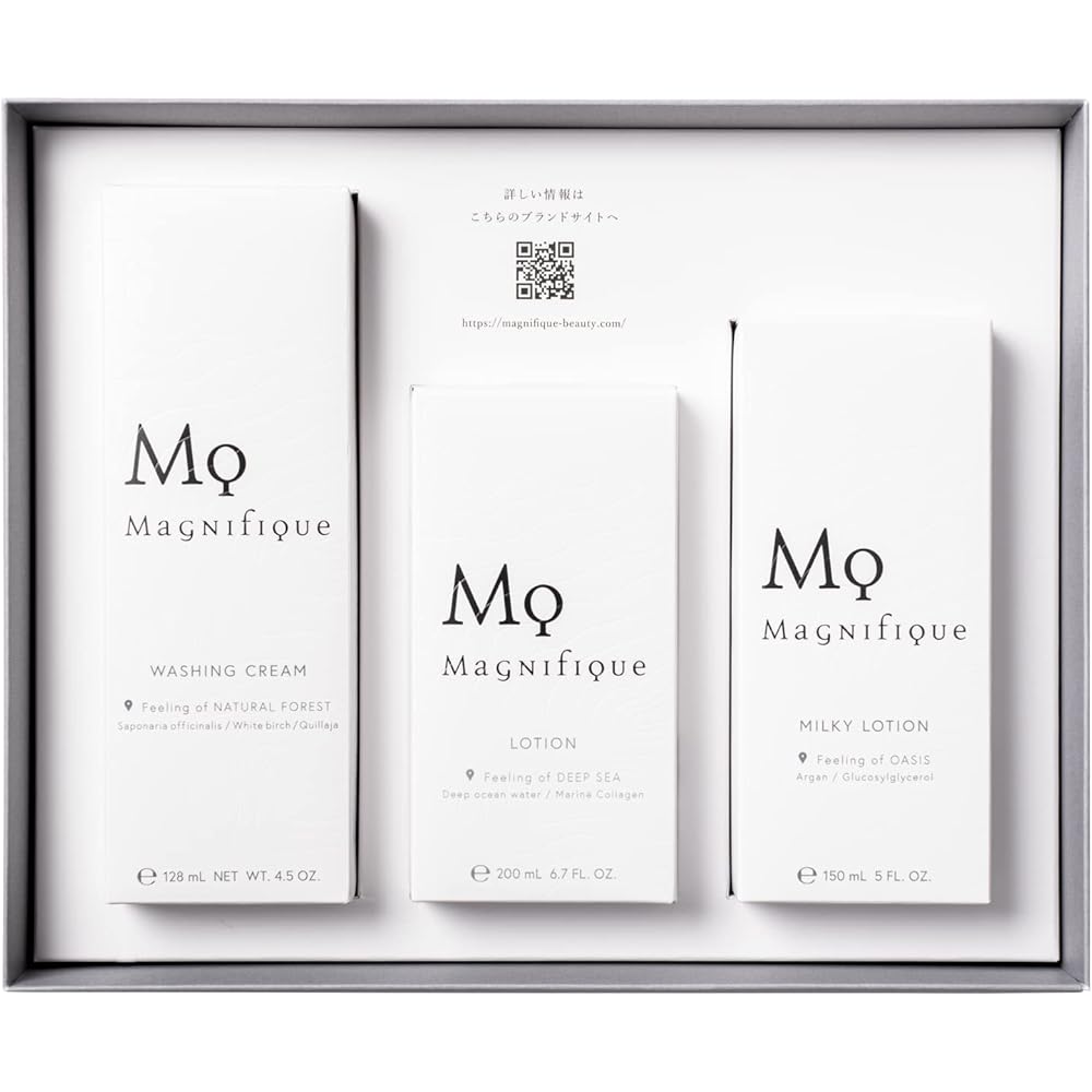 Magnifique Men's Skincare Gift Set (Facial Cleanser/Lotion/Lotion)