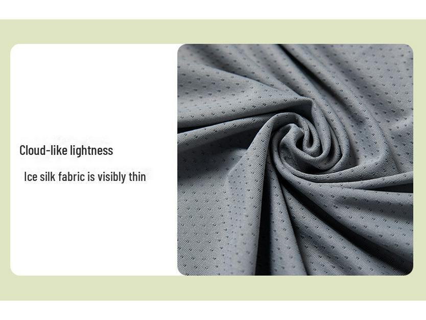 Qinlimei UPF50+ Hooded Sun Protection Ice Silk Jacket for Men & Women