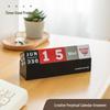 Creative Perpetual Flip Desk Calendar: Square Plastic Decorative Blocks