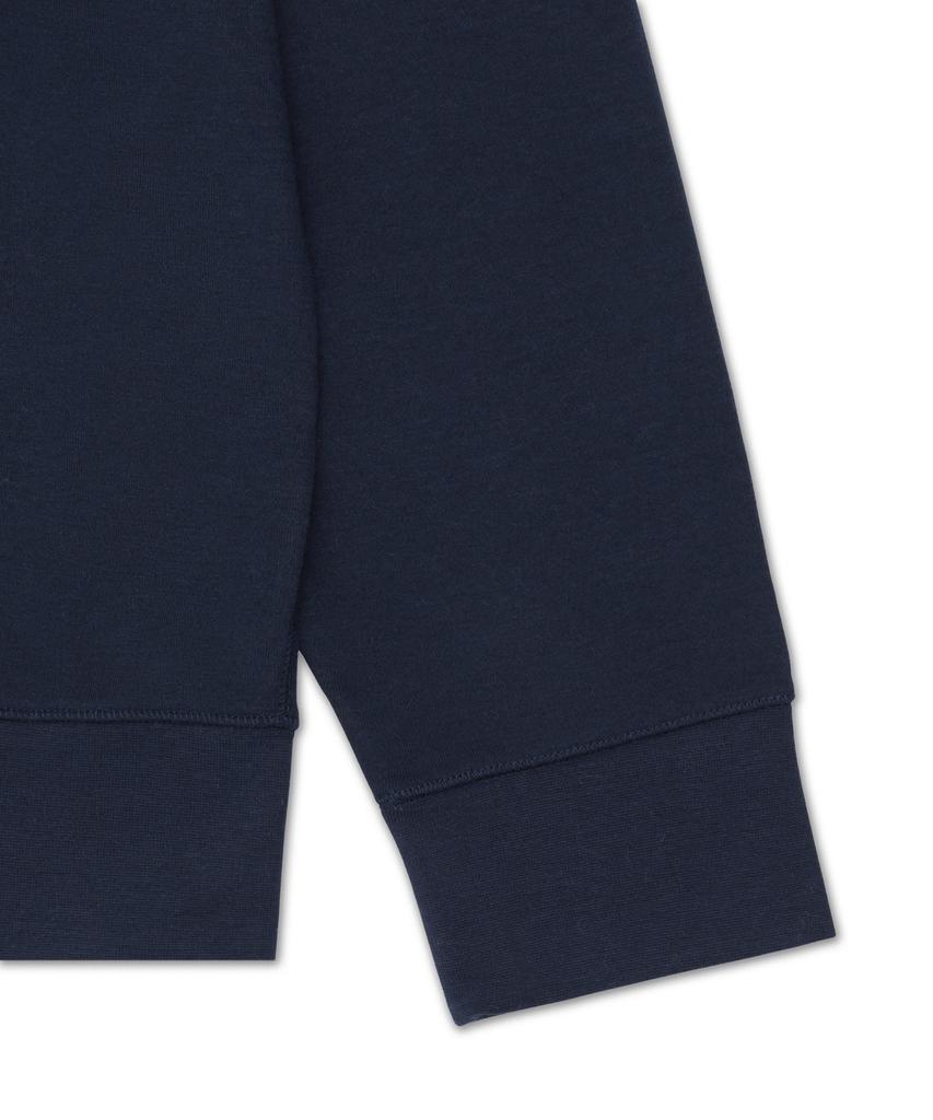 POLO RALPH LAUREN Luxury Jersey Quarter Zipper Pullover - Navy