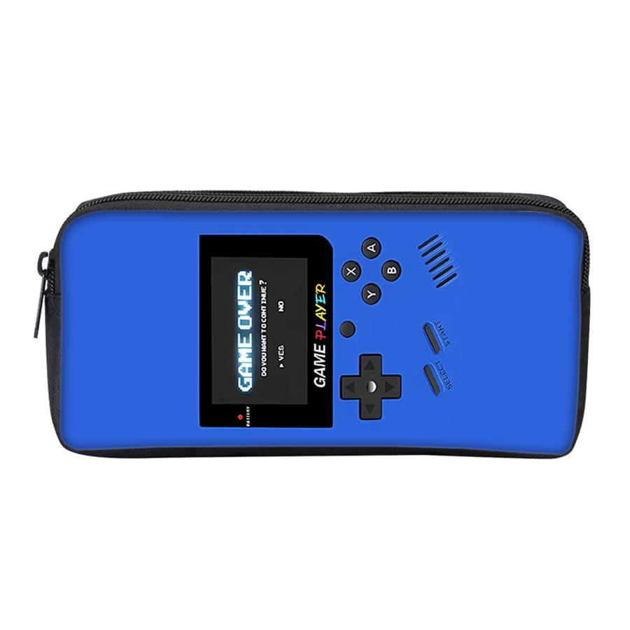Games Console Single Layered Pencil Case For Boy/Girls Children Best Gifts 2D Flat Cartoon Teenager Pencil Pouch School Supplies