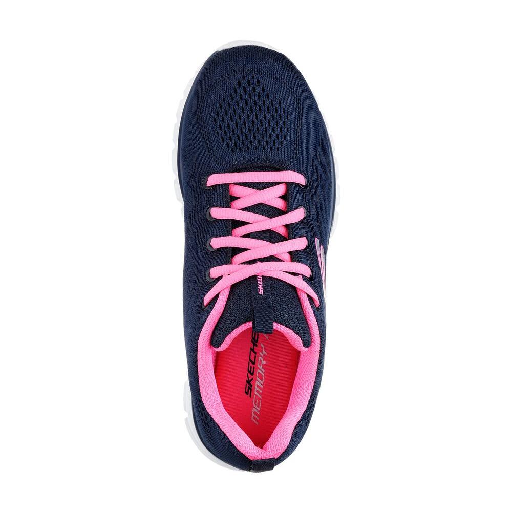 Sports Shoes Skechers Navy / Hot Pink Graceful Get Connected Version