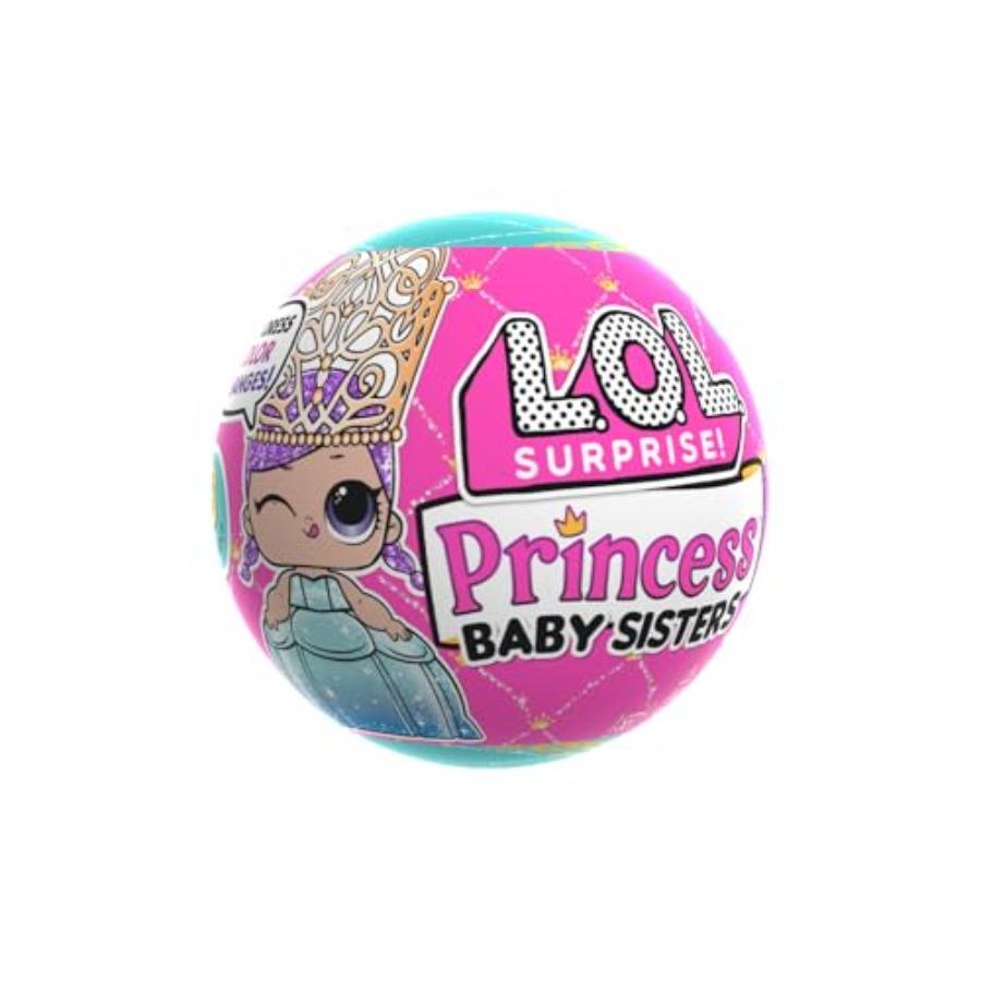 L.O.L. Surprise! Prinzessin Baby Schwestern - Enthält 1 Puppe, Blindverpackung, Farbwechsel-Funktion, Los geht's, lasst uns alle Puppen sammeln!