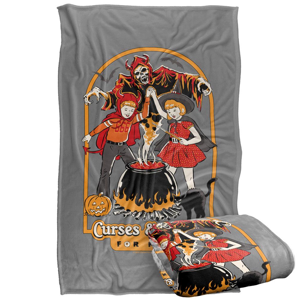 Steven Rhodes Curses & Spells For Kids Soft Touch Blanket