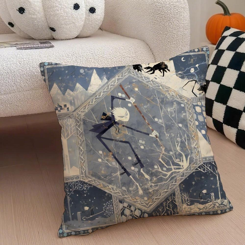 Simple Casual RRise of The Guardians arts Cushion Cover Linen Pillow Case Soft Breathable Protective Couch Room Decoration