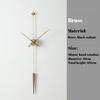 Modern Wall Clocks Creative Clock Wall Minimalist Living Room Clocks Luxury Watches Elegant Room Ornaments Home Decoration