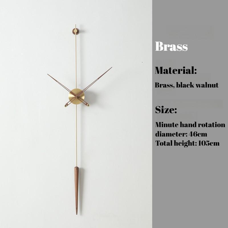 Modern Wall Clocks Creative Clock Wall Minimalist Living Room Clocks Luxury Watches Elegant Room Ornaments Home Decoration