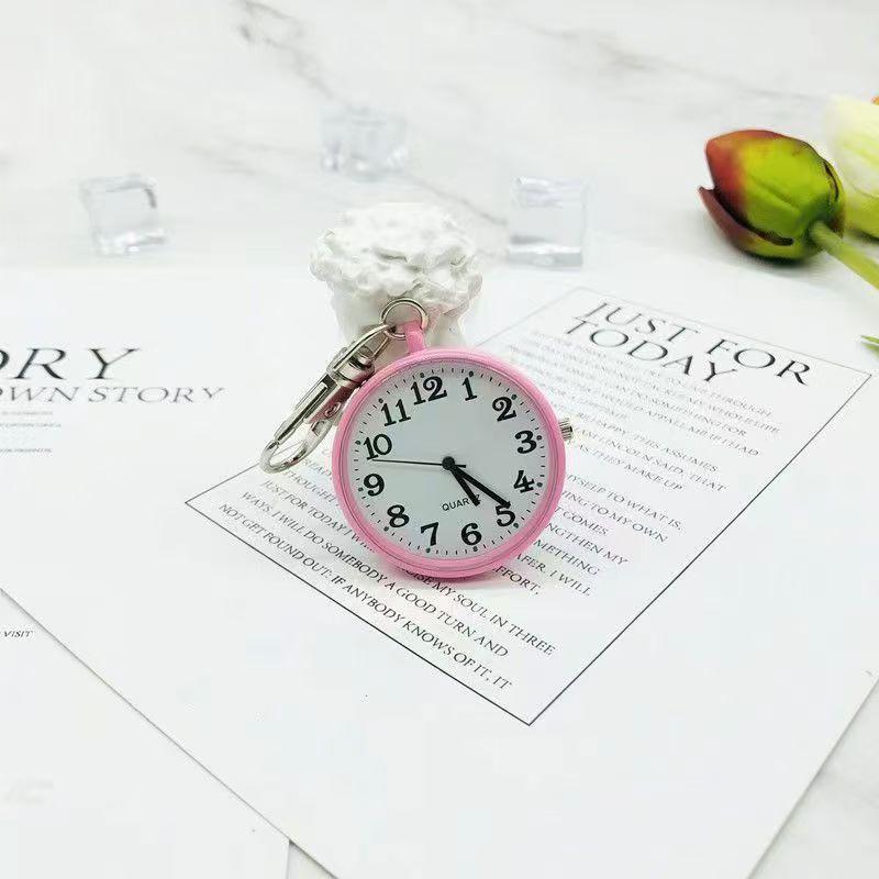 Keychain Watch Small Pocket Watch for Daily Carry