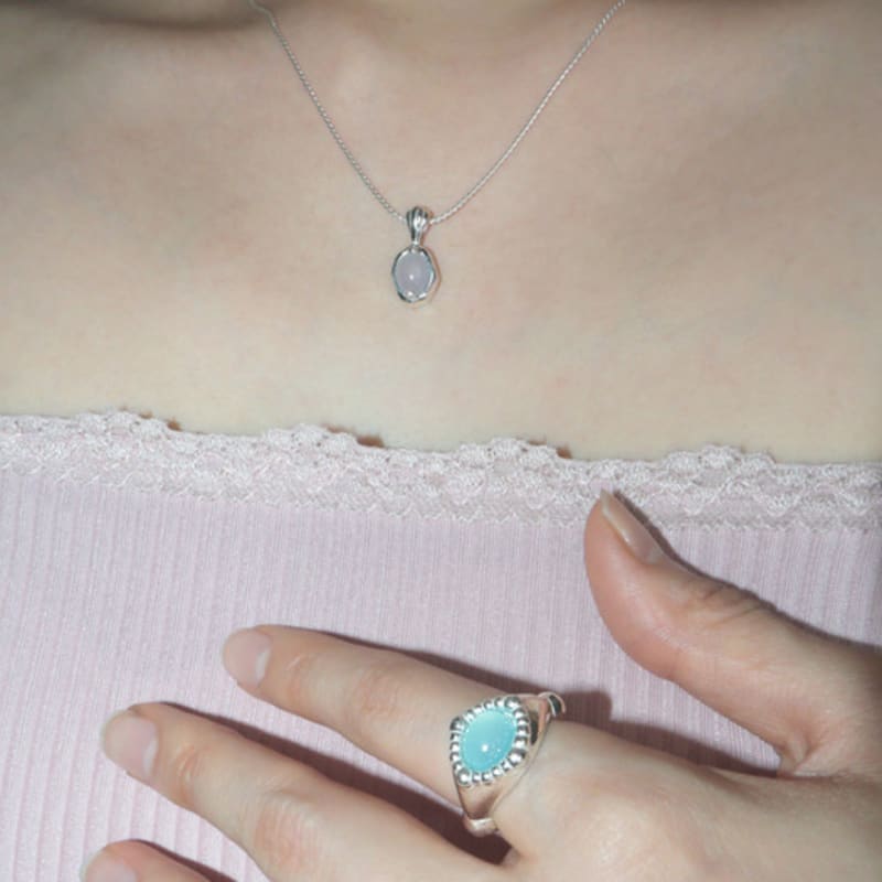 LOASI bubble oval ring