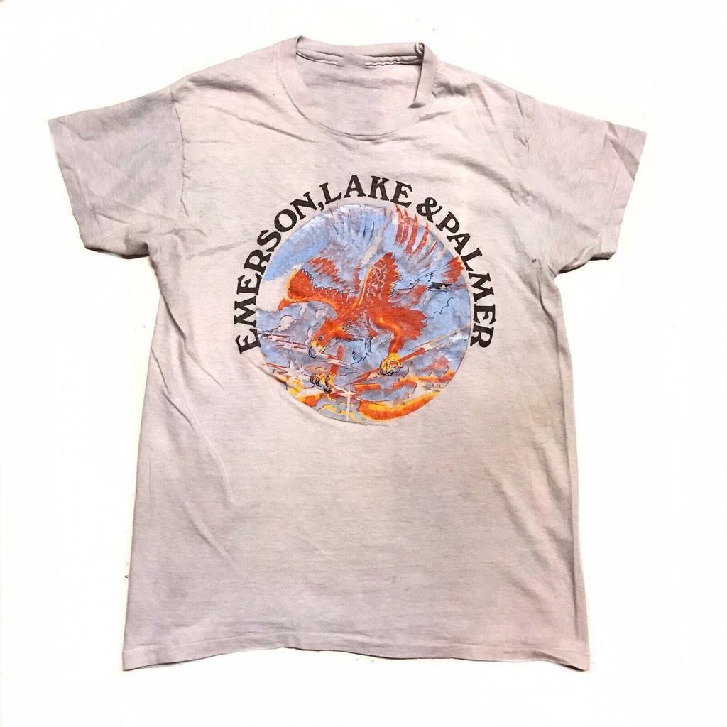 EMERSON LAKE PALMER ELP FLYING Shirt Weiß Unisex S-5XL Größe E2084