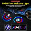 For BMW M 2026 New 2Pcs LED Door Logo Welcome Projector Light & Car Stickers Auto Parts Fit BMW M G80 G06 G07 G42 G14 G15 G16 F82 F20 Vehicle Decor y5