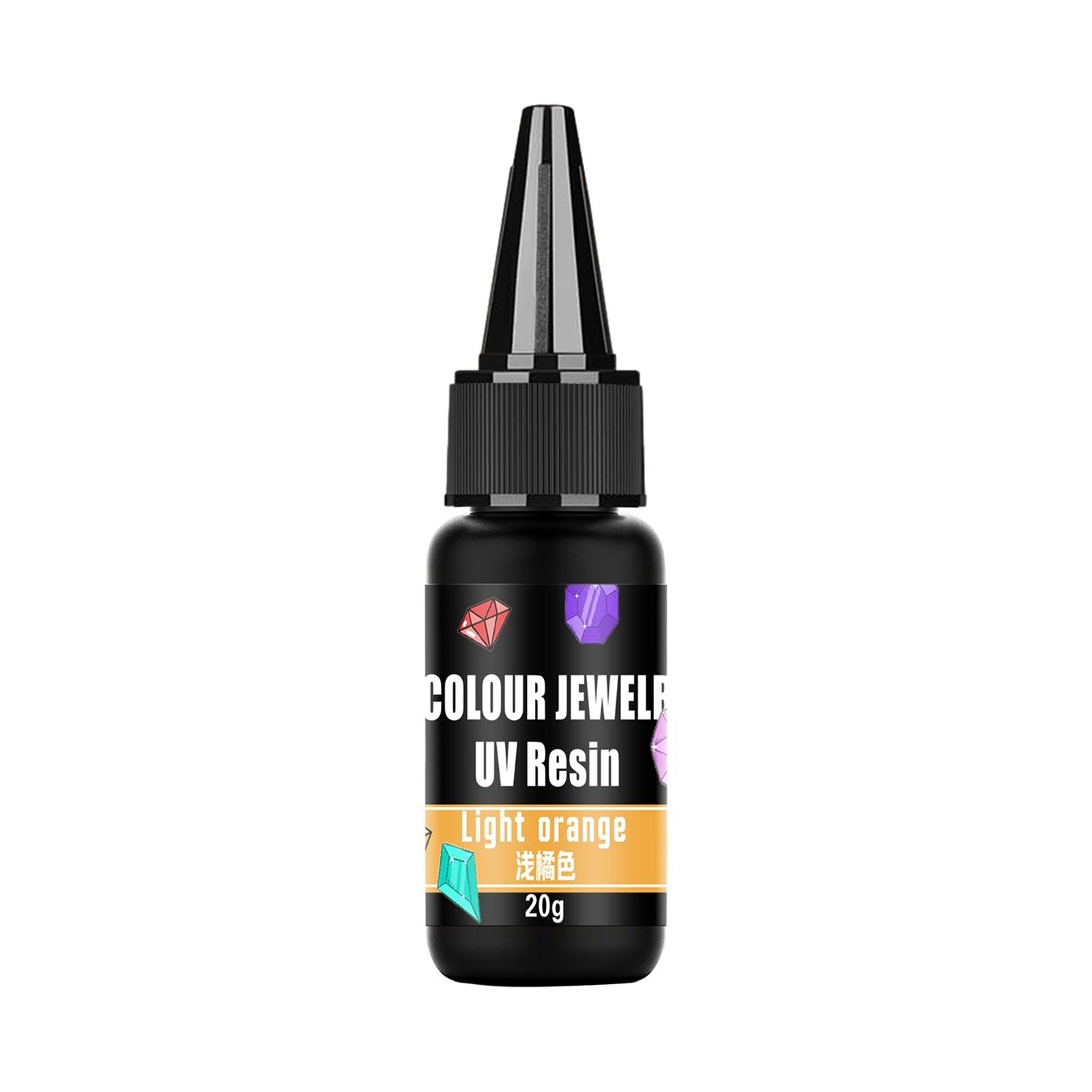 

30 цветов, набор смол, быстросохнущая Алмазная блестящая УФ-смола, быстрое отверждение ультрафиолетом, эпоксидная смола, принадлежности для изготовления ювелирных изделий 24