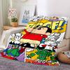 1pc Crayon Shinchan Adventure Flannel Blanket,Ultra Soft Warm Plush Throw for Home Bedroom Bed Sofa Cover Camping Picnic gift Y72452