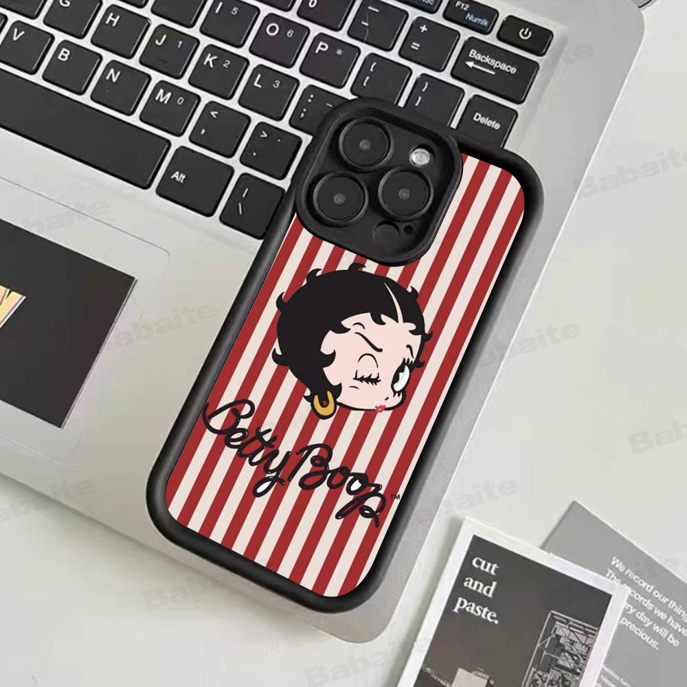 Sexy Girl B-Betty Boop Phone Case For IPhone 17 16 15 14 13 Pro Max Plus 12 11 Cover