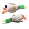 Plüsch-Enten-Hundespielzeug für aggressive Kauer Quietschendes Hundekauspielzeug Unzerstörbares Stoff-Enten-Spielzeug für Hunde Langeweile-Bekämpfung Zahnen