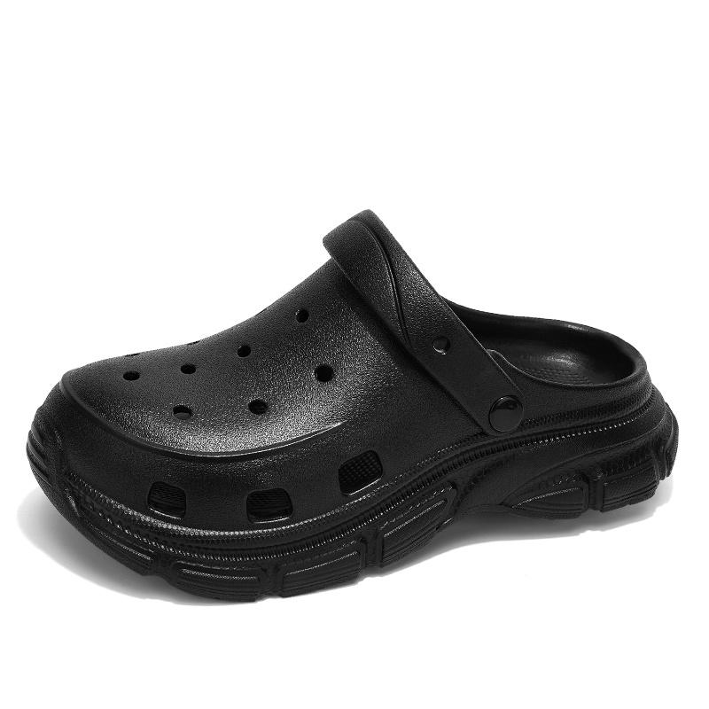 Couple EVA Clog Sandals Lightweight Hollow Beach Garden Shoes Non Slip Summer Slippers Men Women Sizes 36-45 Daily Wear Summer