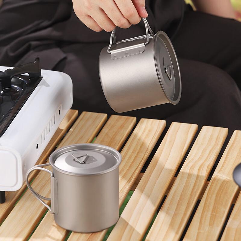 RuHan Retro Titanium Outdoor Mug