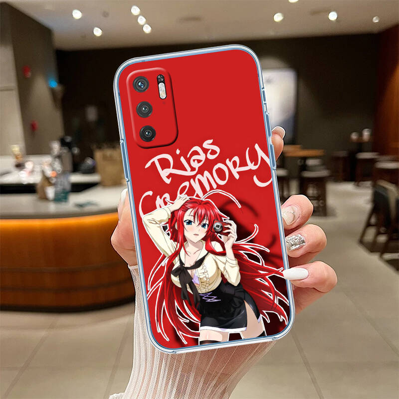 Rias Gremory Case for Motorola E7 E22 E20 E13 E15 E22S E30 E40 G10 G20 G04 G22 G23 G05 G75 G35 G55 G6 G7 G8 G9 Plus Power Play