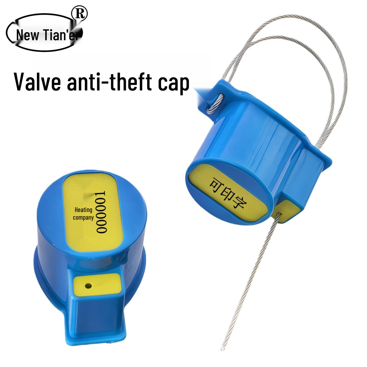 Противоугонный термоклапан-сальник и замок