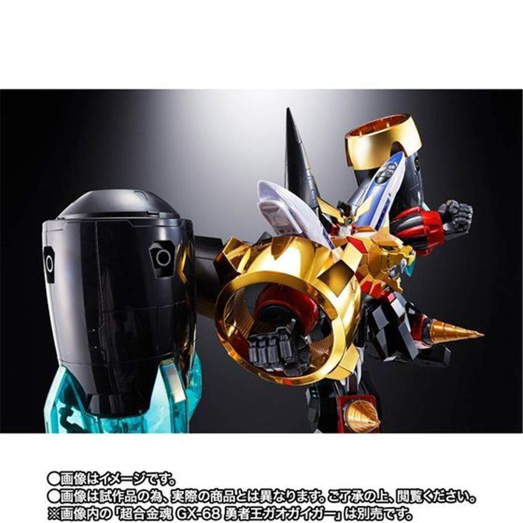 Soul of Chogokin King of Braves Gaogaigar Star Gaogaigar Optionsset King of Braves Webshop GX-68X [Ultimate Ver.] (Tamashii Exklusiv)